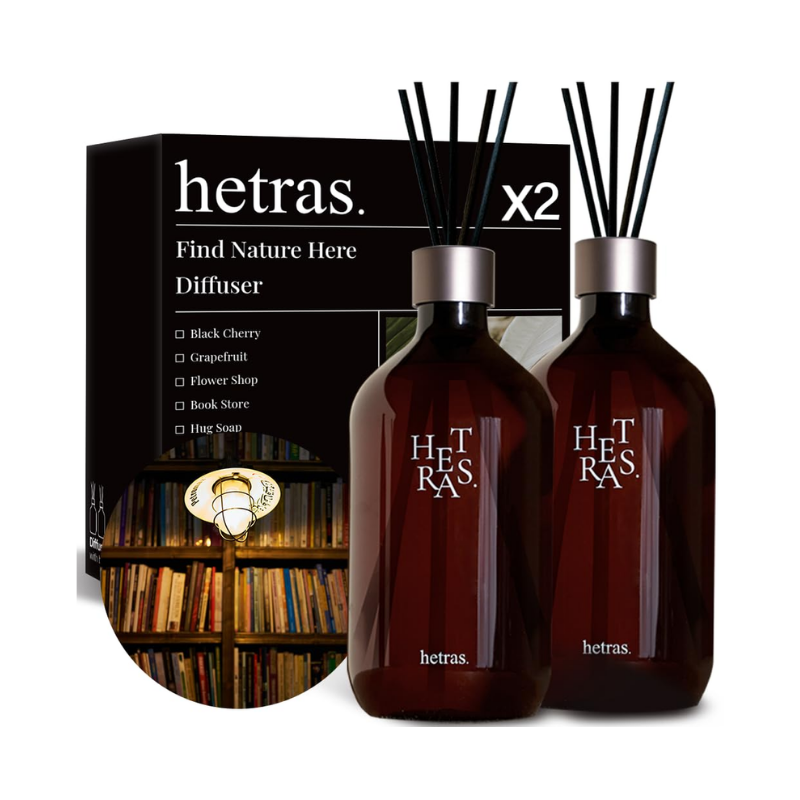 hetras Premium Diffuser 500ml x 2